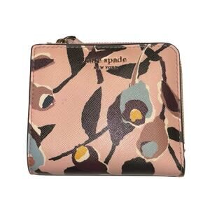 Kate Spade Compact Saffiano Leather Wallet